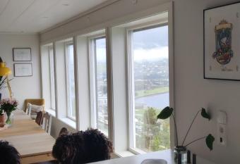 Modern family home in Voss has Balcony rooms