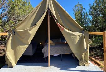 The Juniper Tent by the Grand Canyon allows 18 year olds to book a room