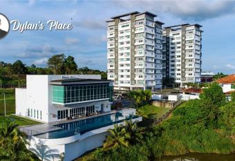 Pink Studio Serene Heights Condo One bedroom 2 beds & Sofa Bed has Balcony rooms