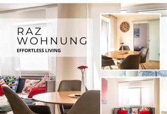 Modern, fully equipped apartment, ideal for Messe fair has Balcony rooms