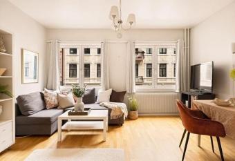 Praktisk 1-Roms leilighet has Balcony rooms