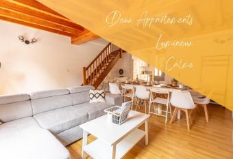Le Double Pirou # 2 Appartements # Halte Auvergne has Balcony rooms