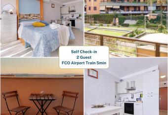 APT-Fiera Roma - Oasi di relax, treno & self checkin has rooms with a private hot tub