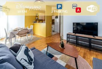 M&B Coconing Appartement near Disneyland Paris has Balcony rooms