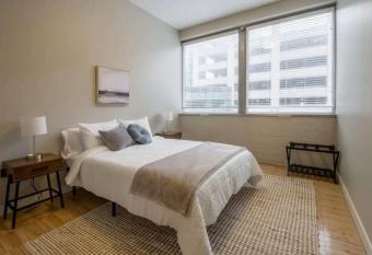 Modern 2 Bedroom Downtown Apartment with Character allows 18 year olds to book a room
