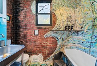 Artistic Loft A Century-Old Gem has Balcony rooms