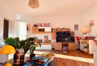 Wohnen im Retro-Stil zw. Gie  en und Marburg has Balcony rooms