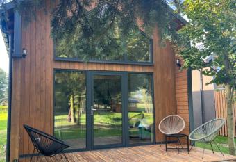 Trzy Stodo  y - Kraina     k domki ca  oroczne na Roztoczu has Balcony rooms