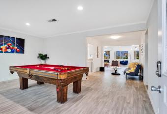 29 Sun Villa Family-Friendly Home with Pool hosted by Desert Beacon allows 18 year olds to book a room