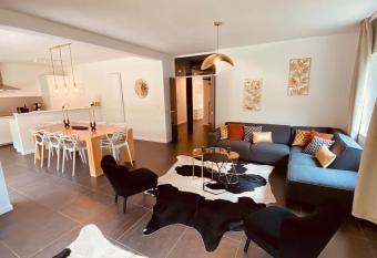 L   Echo de l   Ourthe - Tilff (Li  ge) has Balcony rooms