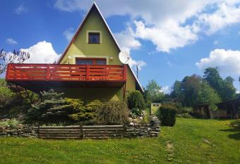 Chata Sofie has rooms with a private hot tub