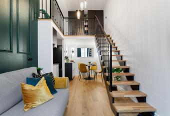 Tempus Te Premium Duo Lofts Tartu - private cinema, gym and terrace allows 18 year olds to book a room