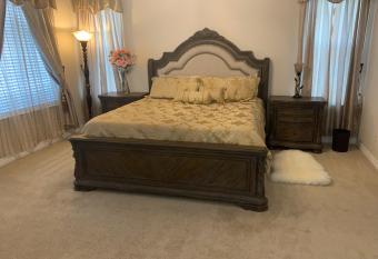 LuxHome Villa has rooms with a private hot tub