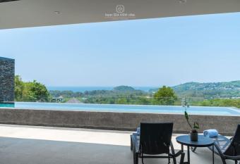 Great SEA VIEW unit, new 2+1 bed, 11-m pool, Layan allows 18 year olds to book a room