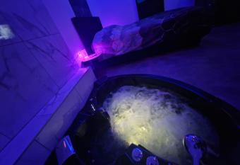 Suite GOLD Mulhouse has rooms with a private hot tub