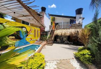 Ocean front house at charming Ci  naga! has Balcony rooms