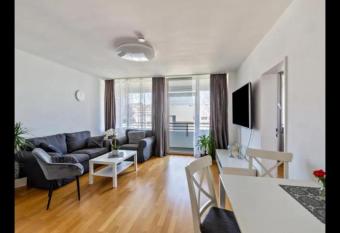 Stunning 1-Bed Apartment in Neuss has Smoking rooms
