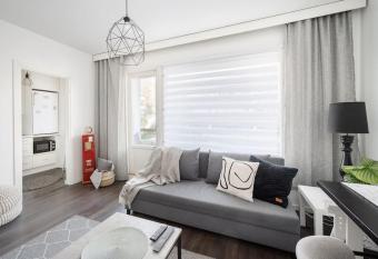 Huoneisto Turun keskustassa has Balcony rooms