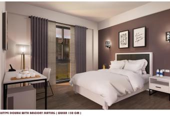 D ELEMENTS HOTEL AND DORMITORY has Balcony rooms