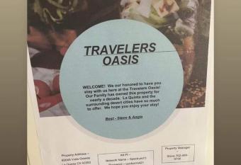 Desert oasis has rooms with a private hot tub