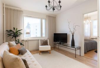 Tunnelmallinen kaksio has Balcony rooms