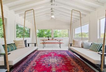 Colorful and Cozy River Retreat with a View has Balcony rooms