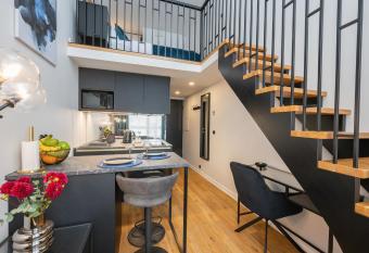 Loft apartment in Tartu has Balcony rooms