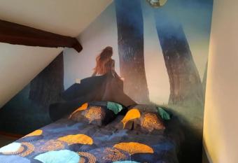 La Sorci  re in a typical Alsatian house has Balcony rooms