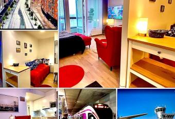To LuxStudio SAVUsuite From Helsinki Airport 6 min, to City 27min, FreeParking in Kivist   has Balcony rooms