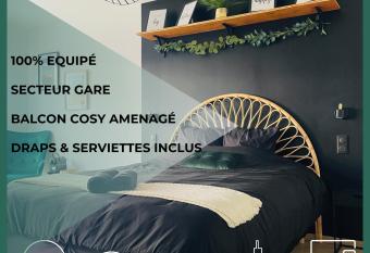 Nancy Gare - Studio Haut de gamme has Balcony rooms