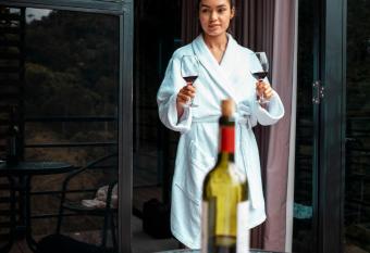 Gaia Glamping Elegancia Escarlata refugio de luxe has Balcony rooms