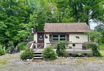Escape to a Streamside Cabin in the Lower Catskills allows 18 year olds to book a room