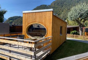 Unique Tiny Eco Lodges with gorgeous views to Jungfrau Massiv allows 18 year olds to book a room