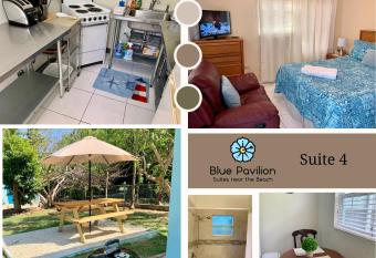 SUITE 4, Blue Pavilion - Beach, Airport Taxi, Concierge, Island Retro Chic allows 18 year olds to book a room