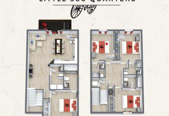 Little 500 Quarters has Balcony rooms