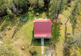 Chalet Le Rep  re de l'Orignal - Nature & Lac has Balcony rooms