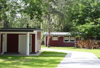 Feriendorf am Fl  mingbad Bungalow Nummer 23 has Balcony rooms