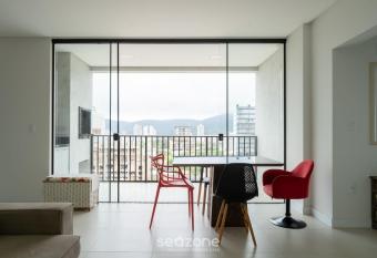 Belo apto com churrasqueira 100m da praia BLN0802 has Balcony rooms