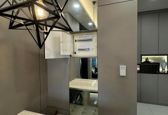 Dangabay 2bedroom Seaview Luxury Design Unit has rooms with a private hot tub