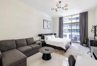 Studio Huge Balcony Loreto 1 Damac Hills has Balcony rooms