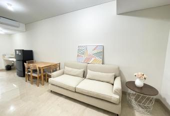 2BR Podomoro w/ access to mall has Balcony rooms