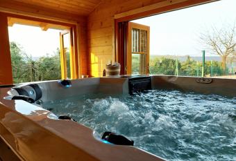 Ferienhaus Schilz has rooms with a private hot tub