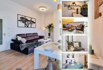 WiLUKA Penthouse mit gro  er Dachterasse nachhaltig eingerichtet Netflix has Balcony rooms