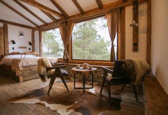 Rustic Cabin Zlatibor has rooms with a private hot tub