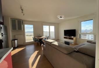 Spacious flat with terrace has Balcony rooms