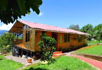 Caba  a Caracol  . Tranquilidad v  a a la laguna has Balcony rooms