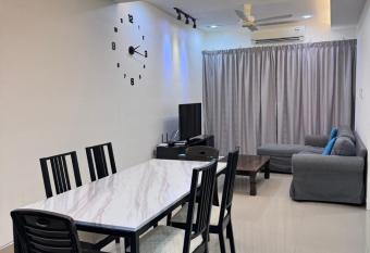 Sandakan IJM condo full-equipped homestay has Balcony rooms