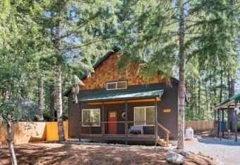 Cozy Pines: Nature's Escape Cabin Retreat w Private Hot Tub BY Betterstay has rooms with a private hot tub