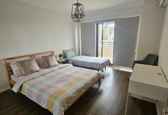 Book a Room with a view for your stay with shared bathroom laundry kitchen and living area has Balcony rooms