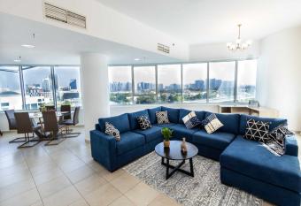 Avantha By Afi luxury 2BHK apartment has rooms with a private hot tub